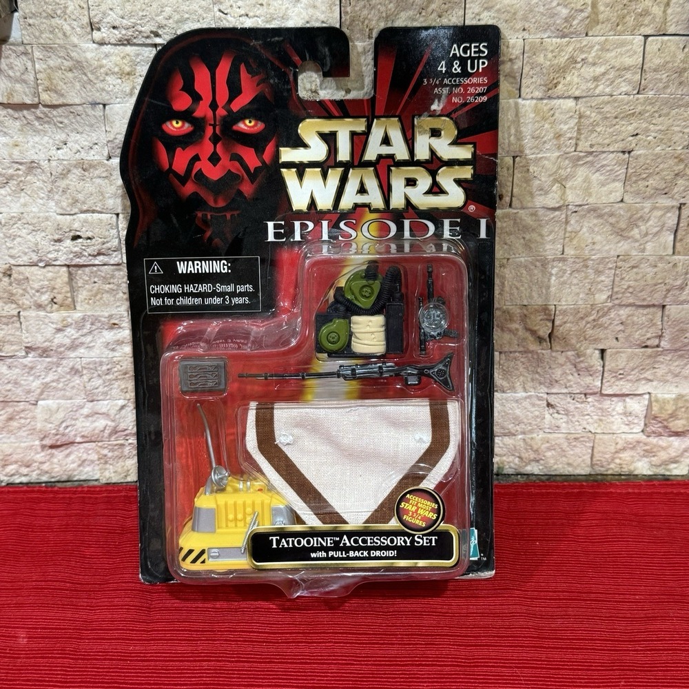 Hasbro Star Wars Episode I Phantom Menace Tatooine Accessory PACK Droid